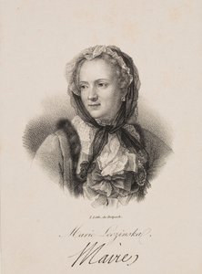 Portrait of Maria Leszczyńska by Francois Seraphin Delpech