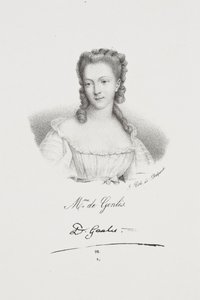 Portrait of the Writer Félicité de Genlis by Francois Seraphin Delpech