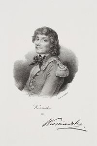 Portrait of the Freedom Fighter Tadeusz Kościuszko by Francois Seraphin Delpech