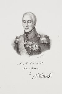Portrait of King Charles X by Francois Seraphin Delpech