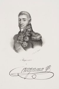 Portrait of Marshal Charles Pierre François Augereau by Francois Seraphin Delpech