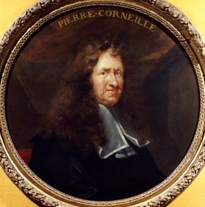 Portrait of Pierre Corneille (1606-1684) dramatic poet by Francois Sicre