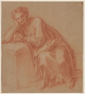 Study of a Resting Man by Francois Verdier