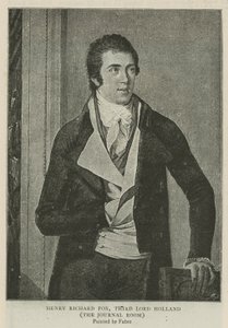 Henry Richard Fox, Third Lord Holland by Francois Xavier Fabre