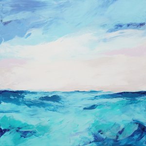 Calm Blue Ocean Waves