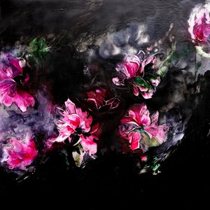 Moody Floral Abstract by Françoise Wattré