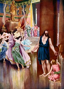 Samson and Delilah, Last act last scene by Frank Adams
