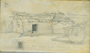 Old Trading House, Traverse des Sioux, 1851 by Frank Blackwell Mayer