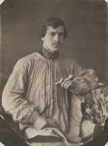 Artist or Assistant with Pipe