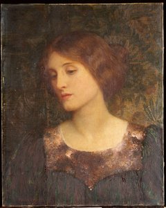 Contemplation by Frank Dicksee