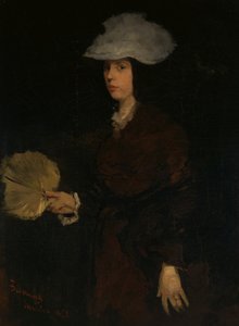 Lady with Fan
