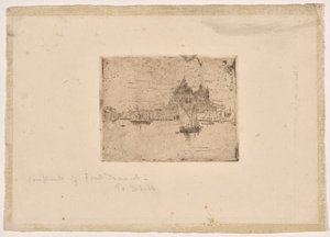 Salute (Small Plate) by Frank Duveneck