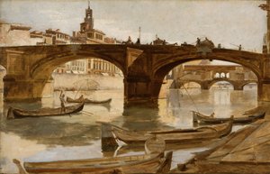 The Bridges: Florence by Frank Duveneck