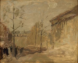 Place de la Madeleine No. II by Frank Edwin Scott