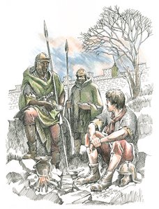 Roman soldiers