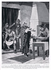 The murder of Thomas Woodstock, Duke of Gloucester