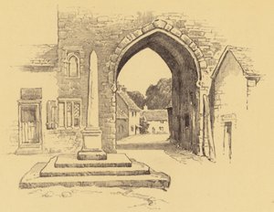 Cartmel, The Abbey Gate