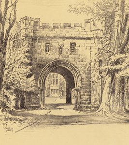 Whalley Abbey, The North-Eastern Gateway