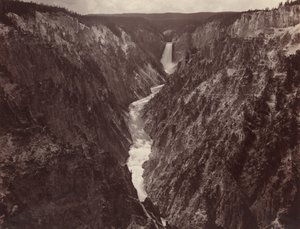 Grand Canyon of the Yellowstone and Falls, c. 1884