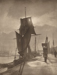 Sunshine and Shadow by Frank Meadow Sutcliffe
