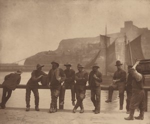 Whitby Fishermen by Frank Meadow Sutcliffe