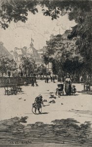 Luxembourg Garden, 1915