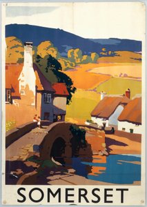 Somerset, GWR Poster, c.1930s