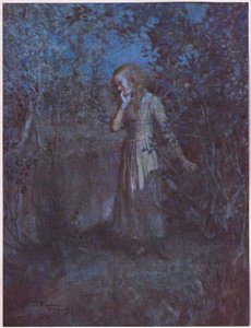 Light had faded into darkness and evening deepened into night, c.1920 by Frank Reynolds