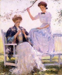 Sunshine and Shadow by Frank Weston Benson