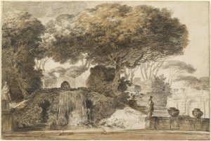 Park of an Italian Villa by François André Vincent
