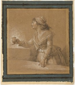 Portrait of Marie-Gabrielle Capet by François André Vincent