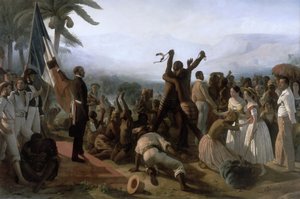 Proclamation of the Abolition of Slavery in the French Colonies, 27 April 1848 by François Auguste Biard