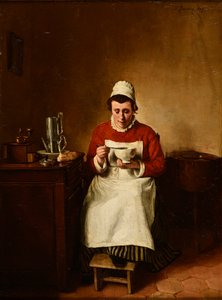 The Breakfast or the Bowl of Coffee by François Bonvin