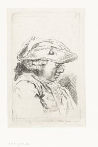 Head of a Man with Glasses and Tricorne (series title)