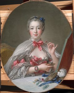 Madame de Pompadour at her Toilette