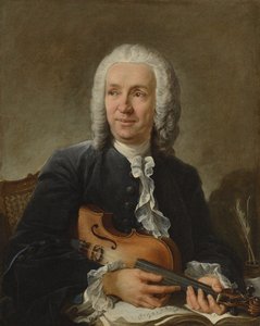 Portrait of the composer Francesco Geminiani 1687-1762, c. 1745