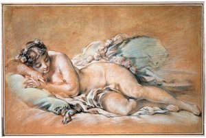 Sleeping Young Woman, 1758