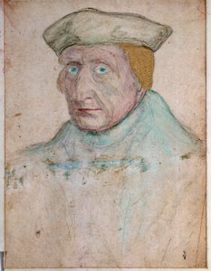 Portrait of Guillaume Bude (Budee) (Budaeus) (1467-1540), Master of the Royal Bookshop of Francois I in Fontainebleau by François Clouet
