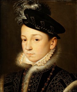 Portrait of King Charles IX of France (1550-1574)
