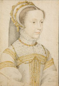Portrait of Mary Stuart, Queen of Scots, at the Age of 12 or 13