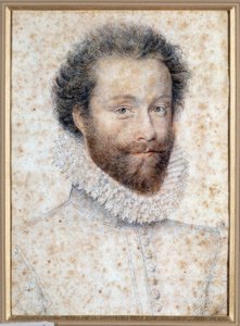 Portrait of Unknown, Perhaps Louis I, Prince of Condé by François Clouet