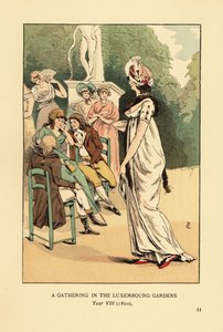 A Gathering in the Luxembourg Gardens, Year VIII