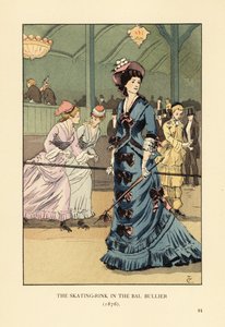 The Skating Rink in the Bal Bullier in 1876
