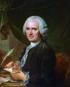 Portrait of Jean-Jacques Rousseau (1712-1778) by Francois Guérin