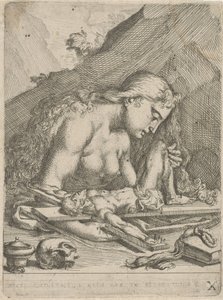 Saint Mary Magdalene as Penitent Sinner by François Joseph Lonsing