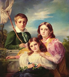 Leon Suys and His Two Sisters