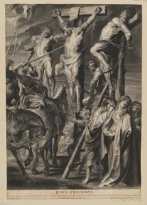 Christ on the Cross between the Two Thieves by François Ragot