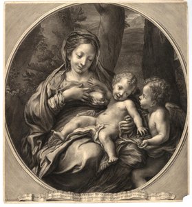Madonna del Latte (Virgin and Child with an Angel)
