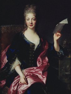 Portrait of the Composer Elisabeth Claude Jacquet de La Guerre by François Troy de