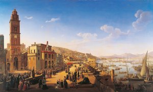 Pius IX Blessing the Bourbon of Naples Royal Family